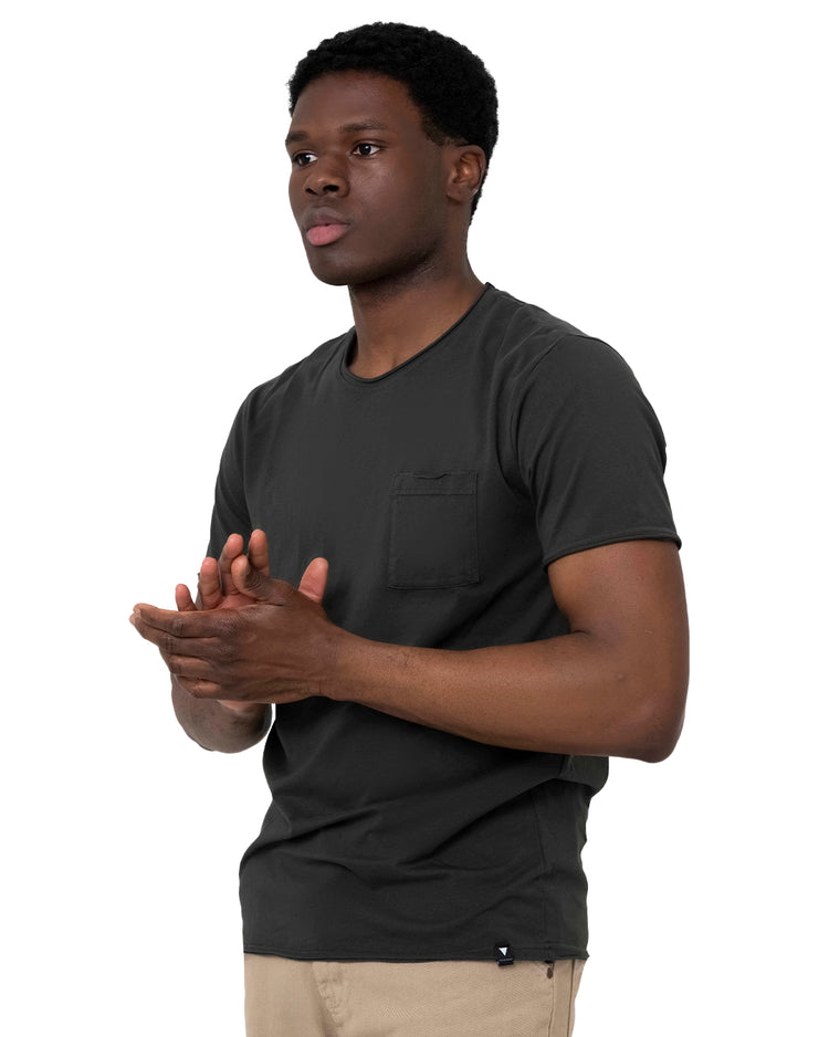 Why not brand T-Shirt Girocollo con Taschino Sottile Lato Cuore Vendita