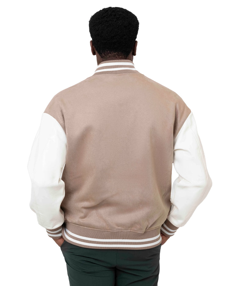 Why not brand Giacca con Patch Ricamato a mano e Slogan Cucito Pezzi Unici