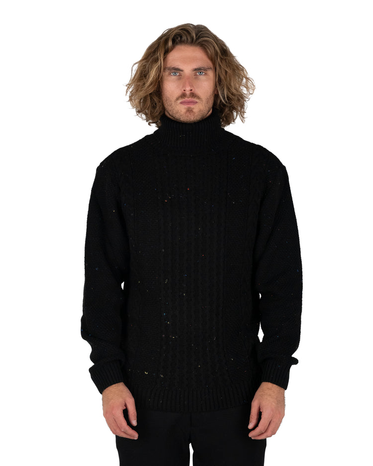 Why not brand Maglione dolcevita a coste Economico