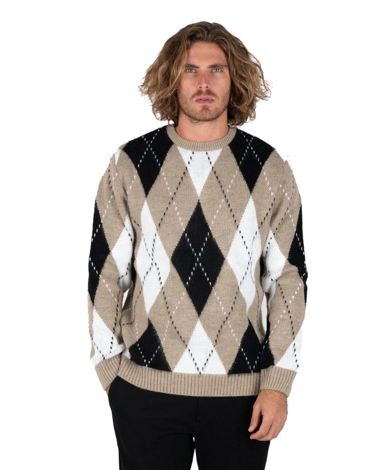 Why not brand Maglione a rombi Vendita Calda