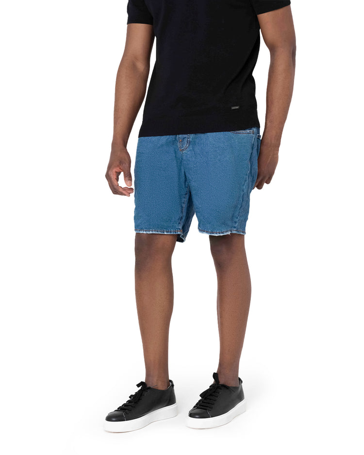 Why not brand Short in Tela Fissa Sfrangiato su Fondo Negozi Online