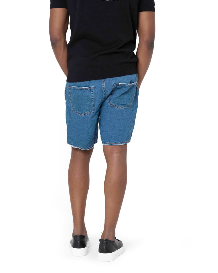 Why not brand Short in Tela Fissa Sfrangiato su Fondo Negozi Online