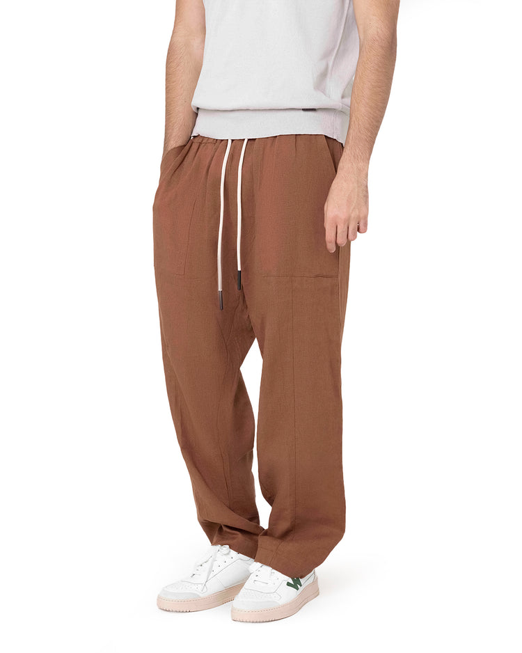 Why not brand Pantalone Loose Fit in Lino Promozione Limitata