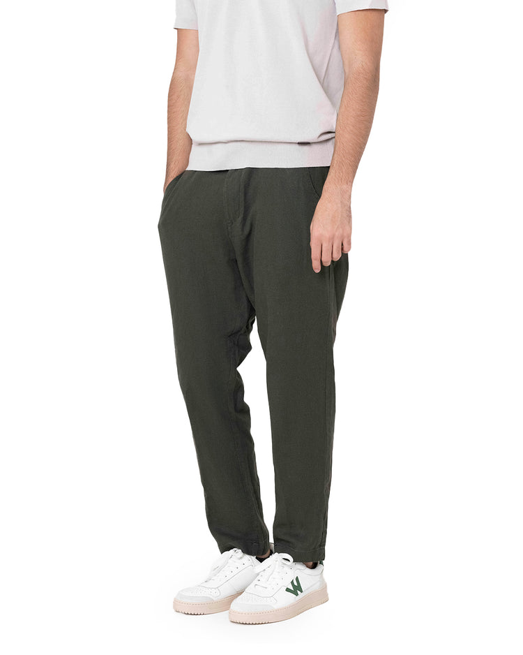 Why not brand Pantalone Tasca a Filo con Laccio in Vita Fino Al -60%