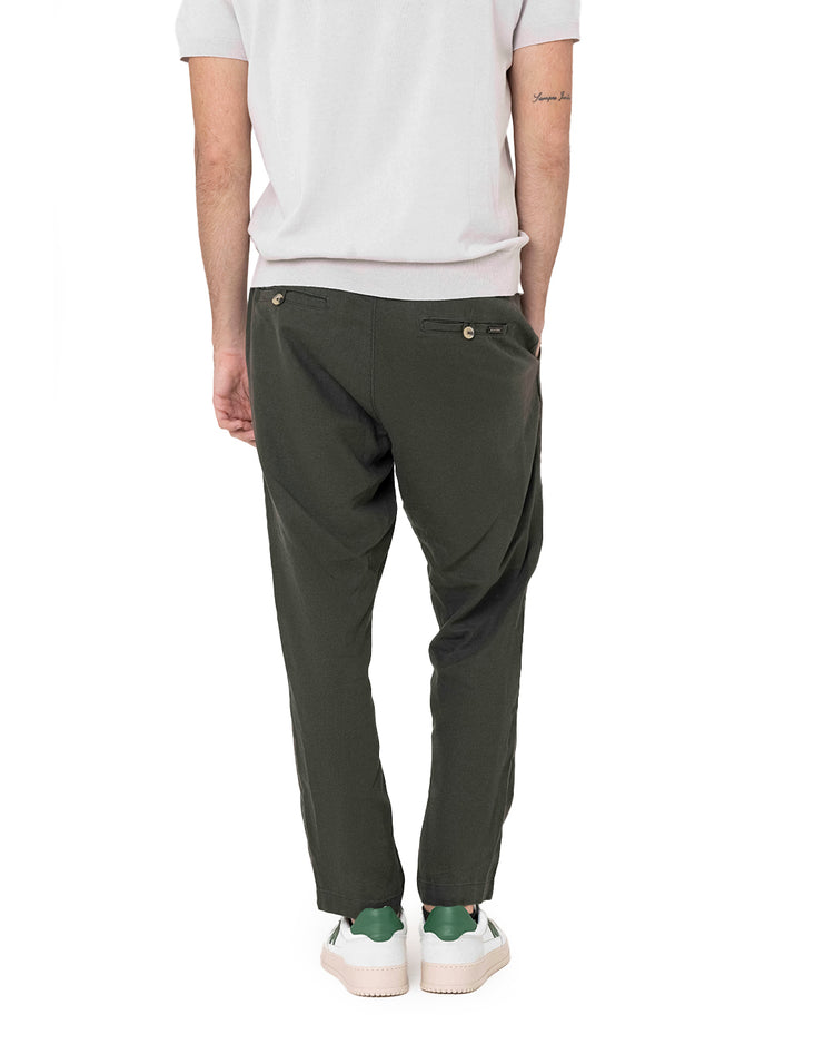 Why not brand Pantalone Tasca a Filo con Laccio in Vita Fino Al -60%