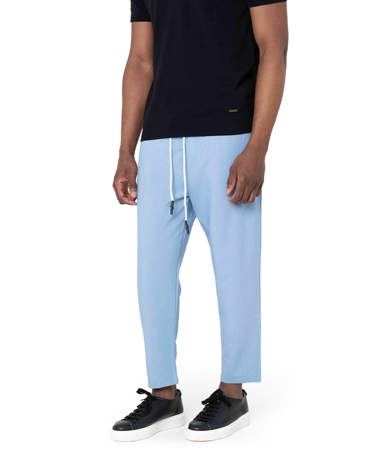 Why not brand Pantalone con Laccio in Vita alla Caviglia Shopping Online