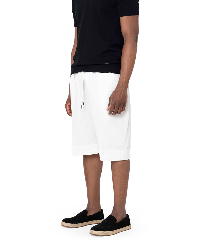Why not brand Short Over con Laccio e Risvolto al Fondo Economico