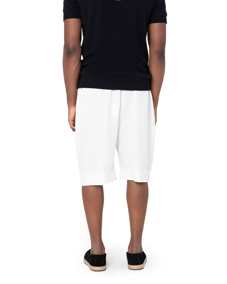 Why not brand Short Over con Laccio e Risvolto al Fondo Economico