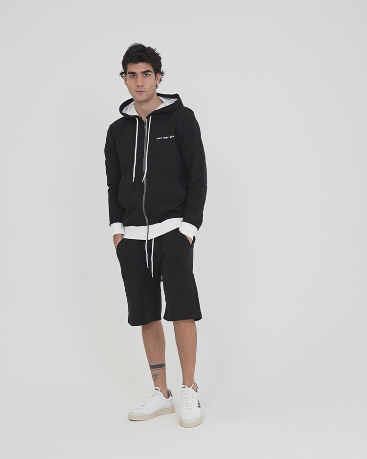 Why not brand Short in Tuta Vestibilita Comfort Laccio in Vita Saldi Di Fabbrica