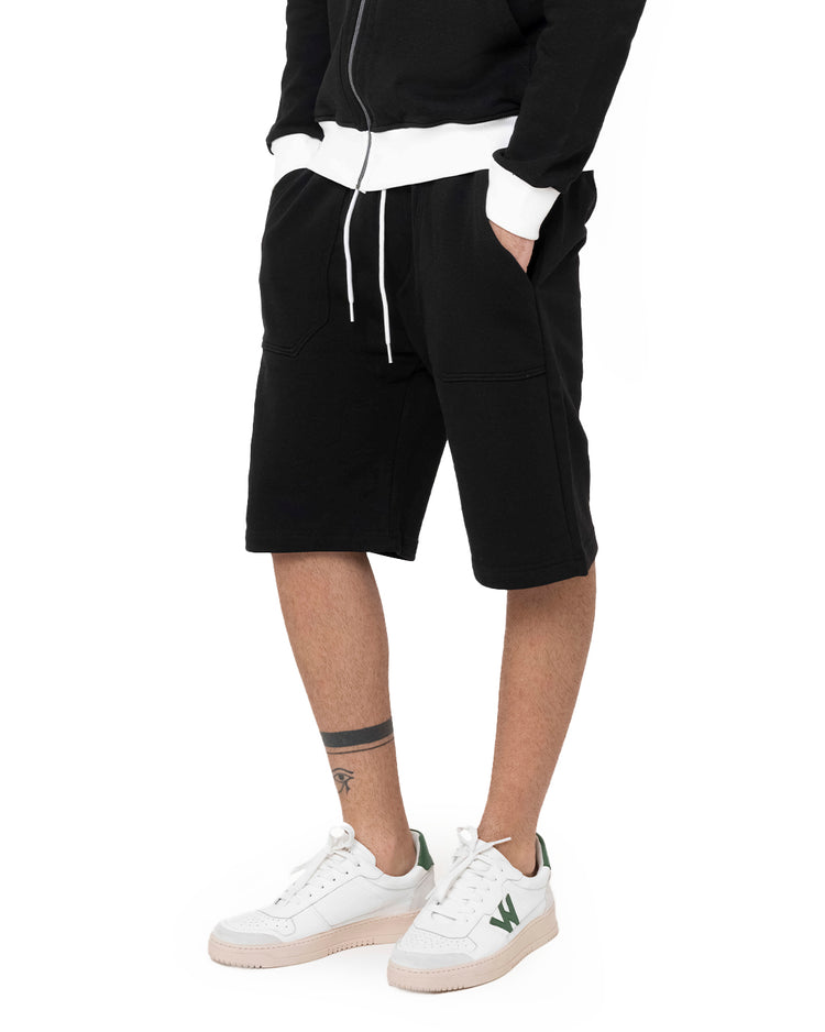 Why not brand Short in Tuta Vestibilita Comfort Laccio in Vita Saldi Di Fabbrica