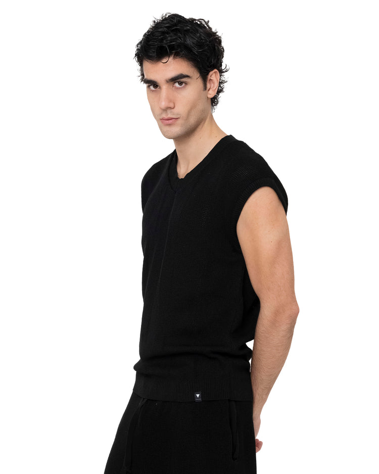 Why not brand Smanica in Maglia a Coste con Vestibilita Comfort Nuova