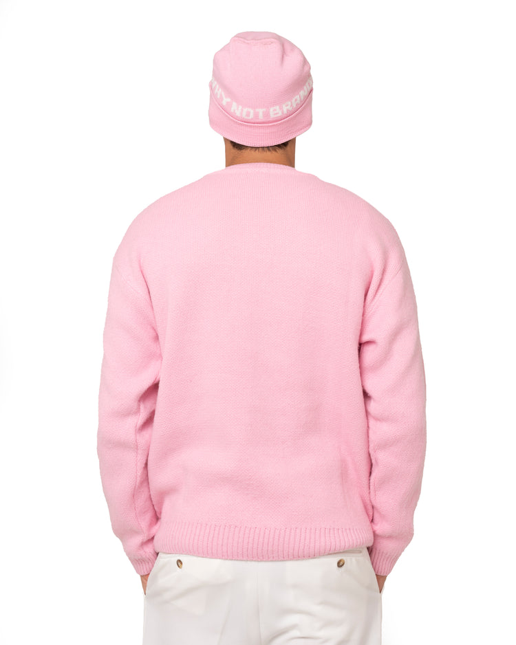 Why not brand Maglione girocollo in Mohair con logo Fino Al -60%