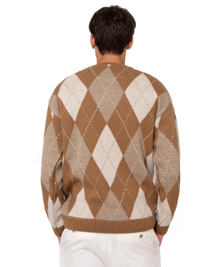 Why not brand Maglione girocollo con rombi Affare Del Giorno