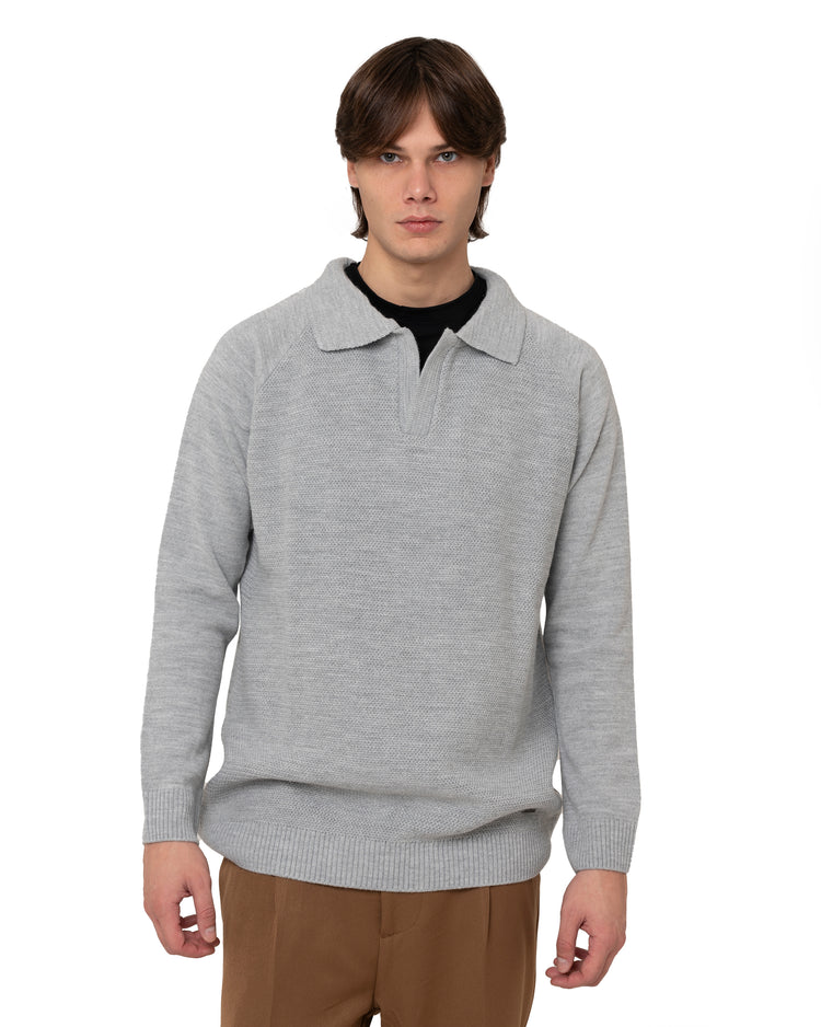 Why not brand Maglione con collo a polo Sottocosto