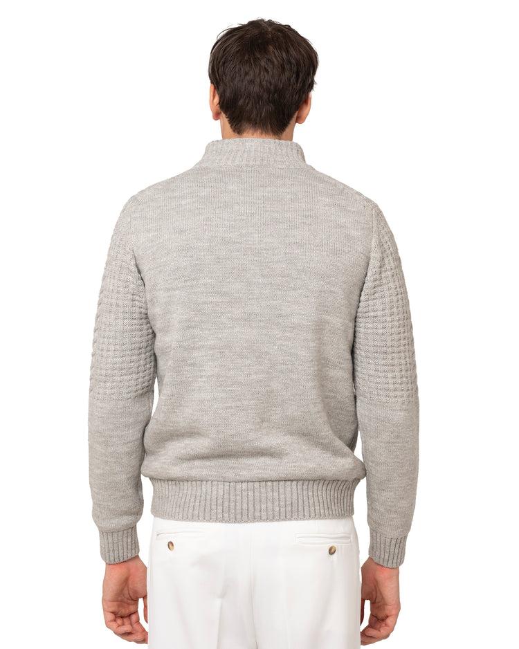 Why not brand Maglione con zip ed interni in pelliccia Saldi