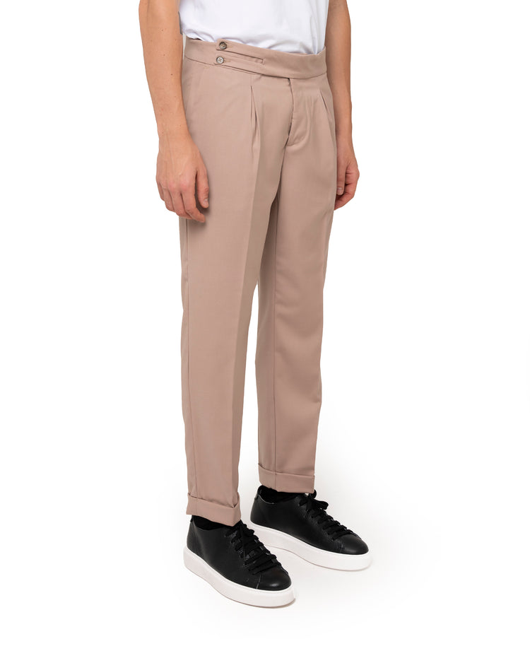 Why not brand Pantalone con pinces e risvolto Vendita Economica