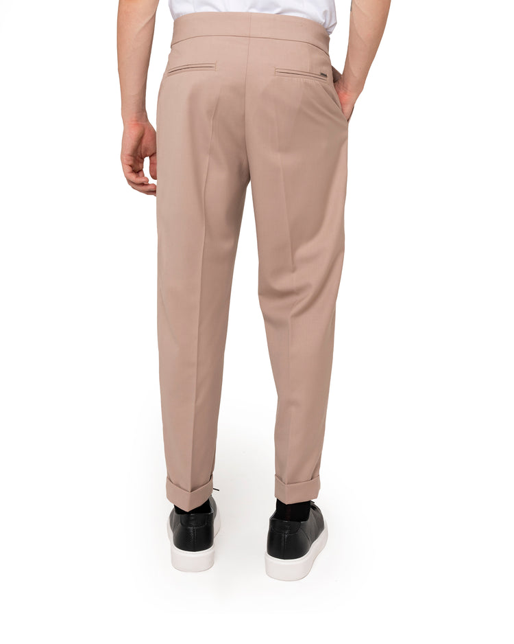Why not brand Pantalone con pinces e risvolto Vendita Economica