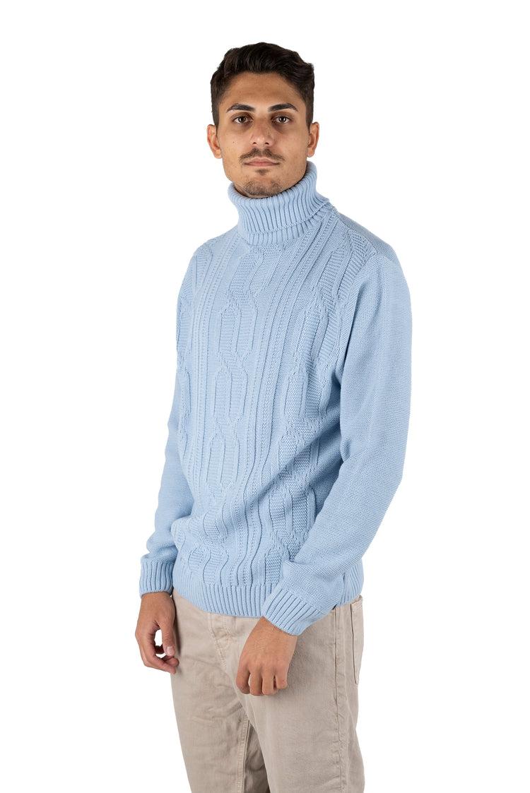 Why not brand Maglione a coste Dolcevita Italia