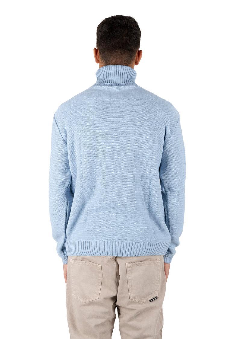 Why not brand Maglione a coste Dolcevita Italia