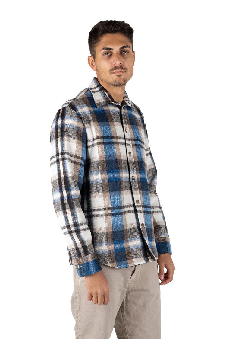 Why not brand Giacca Camicia a quadri Blu Qualità Garantita