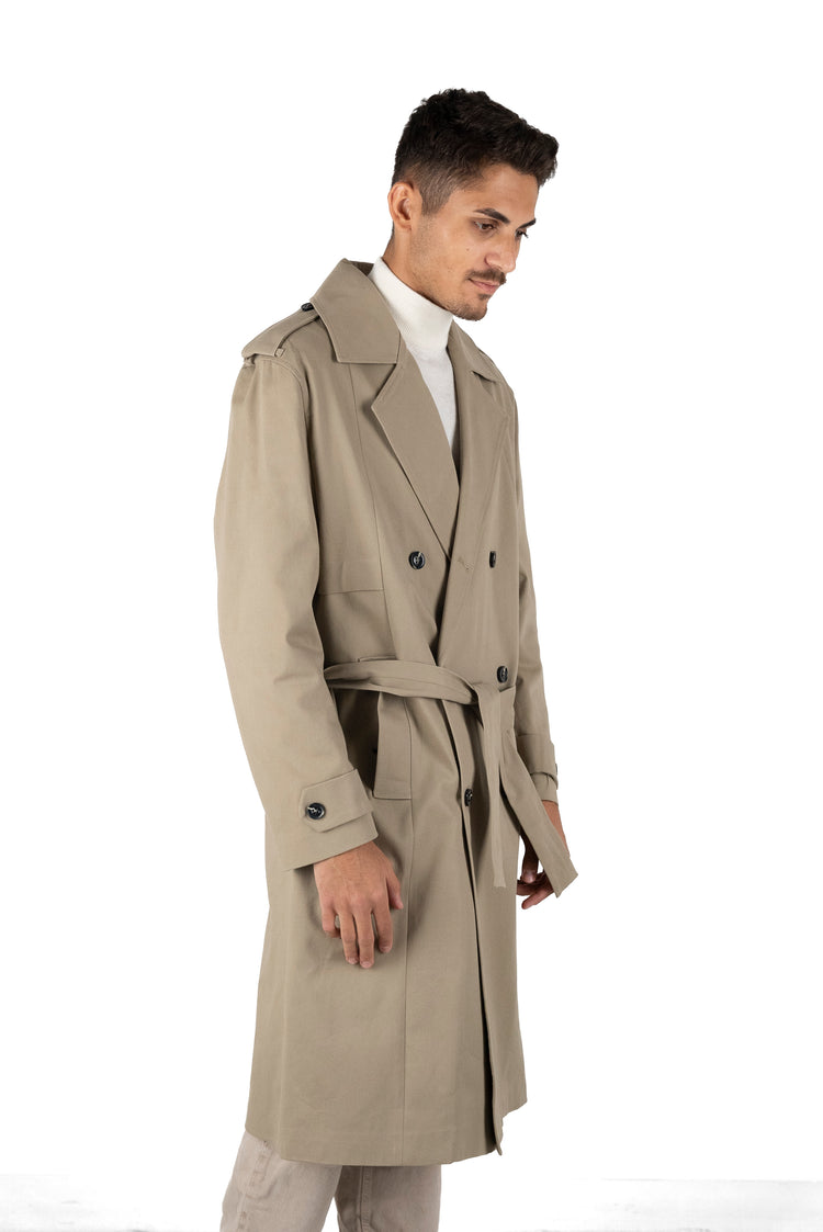 Why not brand Cappotto doppiopetto con laccio Consegna Veloce