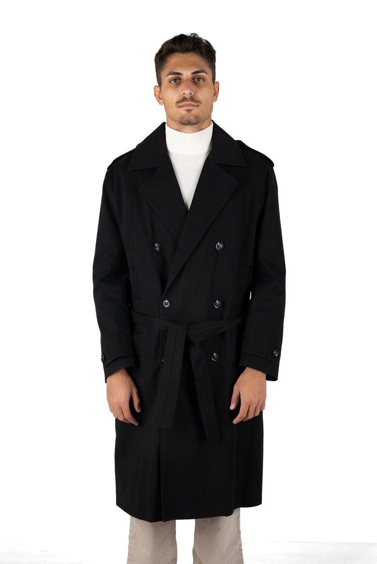 Why not brand Cappotto doppiopetto con laccio Consegna Veloce