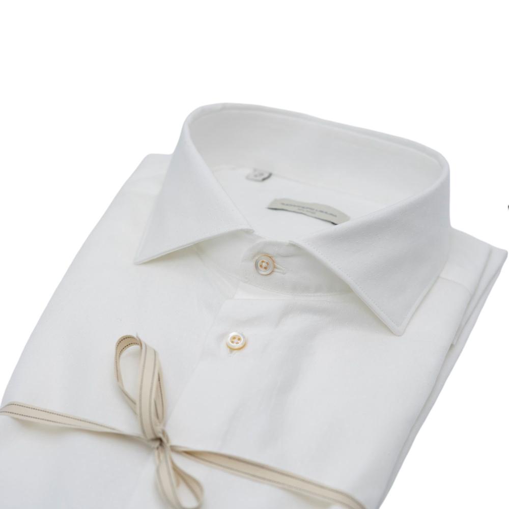 Alessandro Lamura Camicia Microfantasia Bianco Acquista Ora