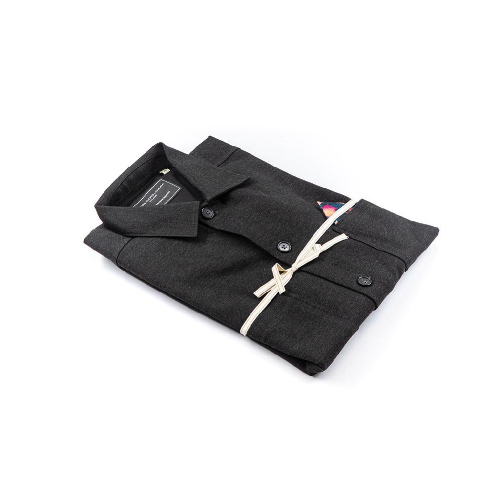 Alessandro Lamura Camicia Overshirt Strech – Collo Italiano Convenienza