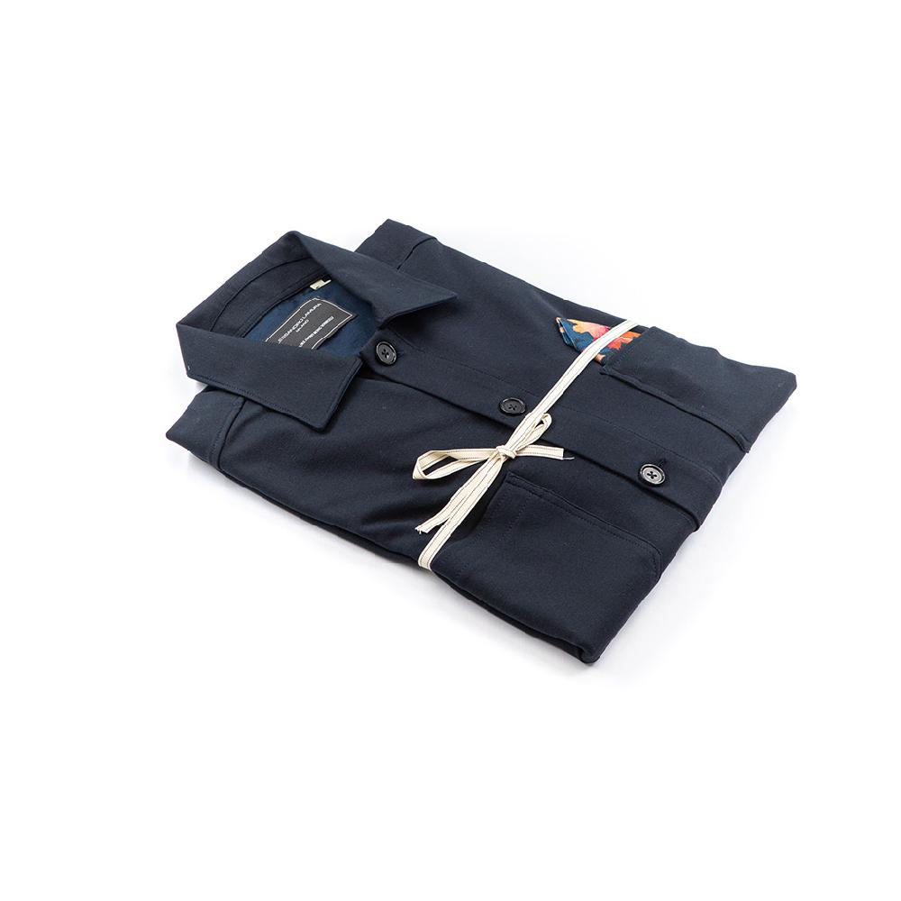 Alessandro Lamura Camicia Overshirt Strech – Collo Italiano Sconto