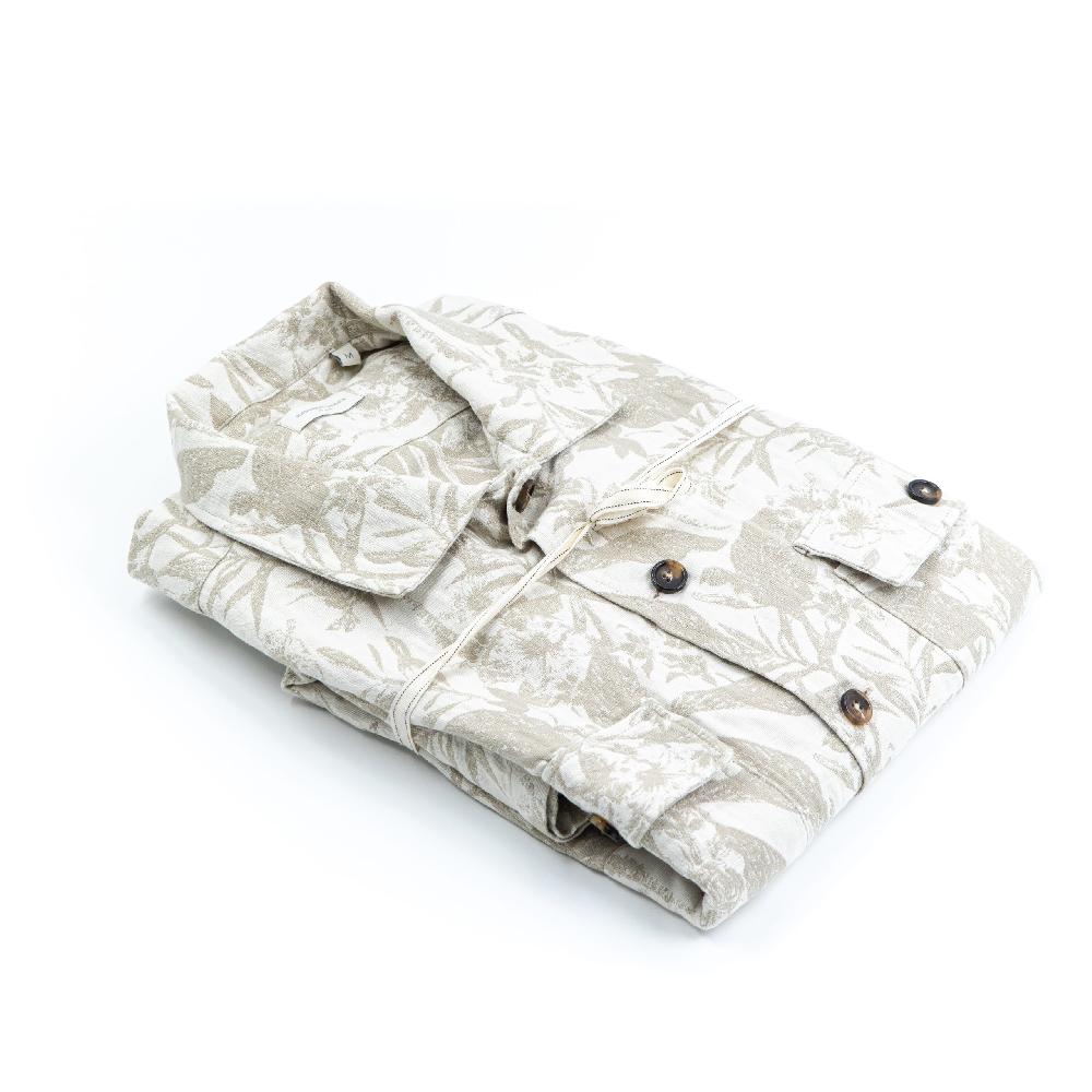 Alessandro Lamura Camicia Overshirt Jaquard – Collo Francese Acquista Ora