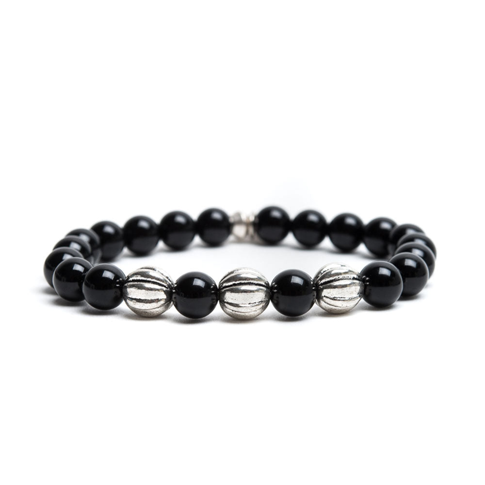 D'AMICO Bracciale Perle Agata + Ottone