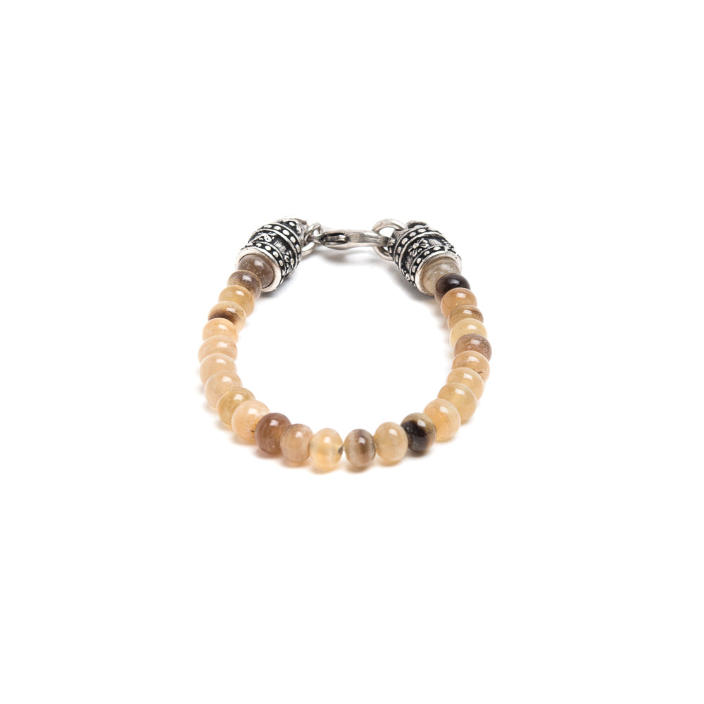 D'AMICO Bracciale Perle Corno Biondo Promozione Limitata