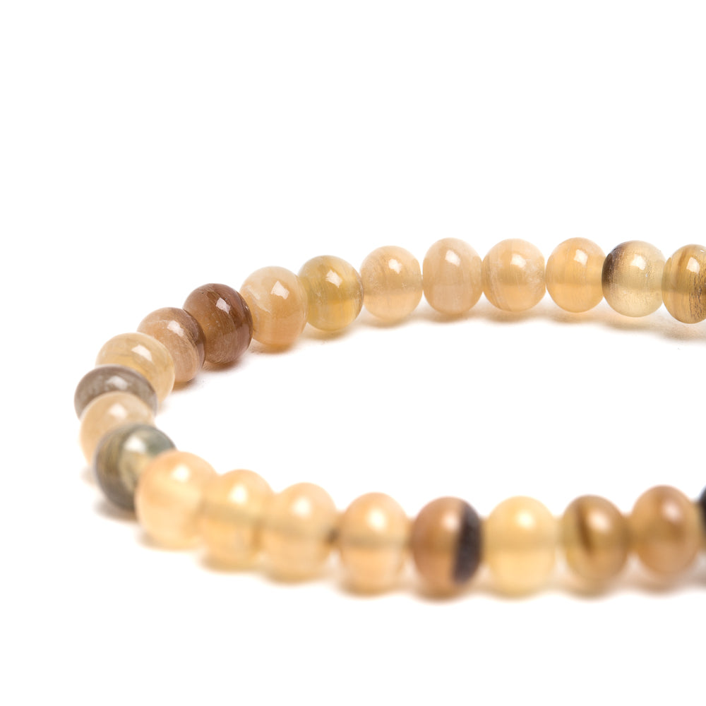 D'AMICO Bracciale Perle Corno Biondo Promozione Limitata
