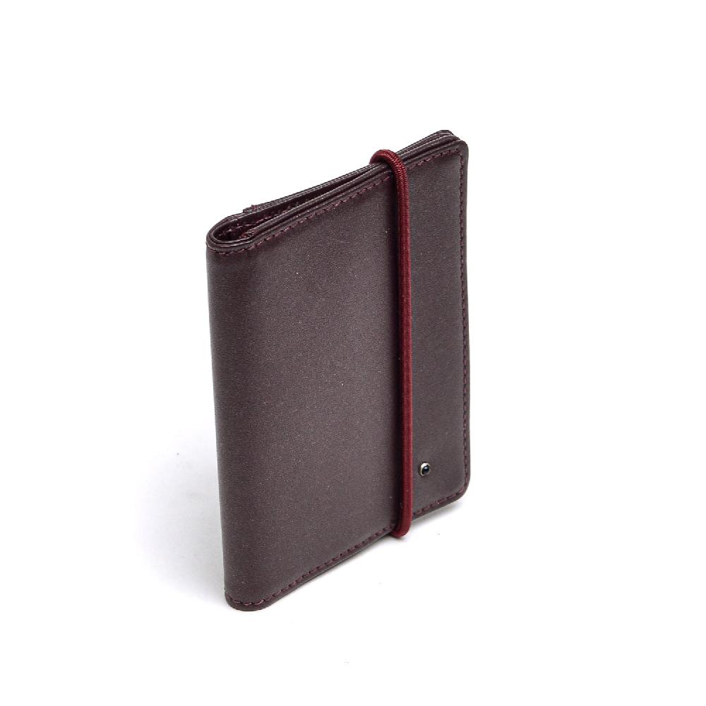 D'AMICO Portafoglio Pieghevole Classico Pelle Bordeaux Online