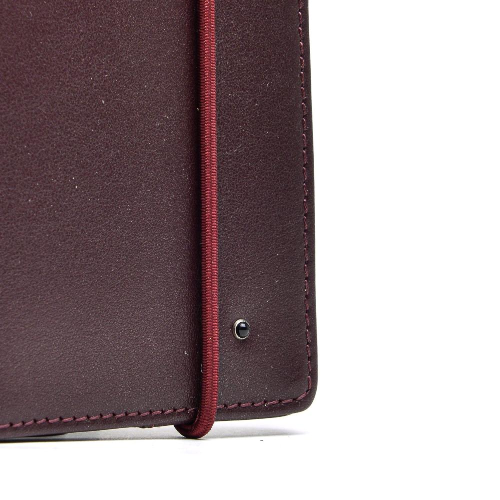 D'AMICO Portafoglio Pieghevole Classico Pelle Bordeaux Online