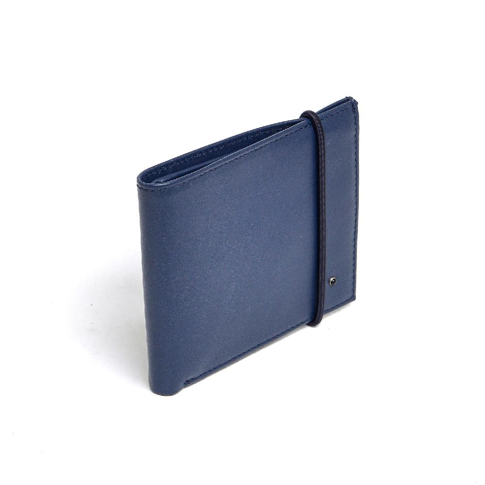 D'AMICO Portafoglio Classico Pieghevole 1 lato Pelle Blu Offerte