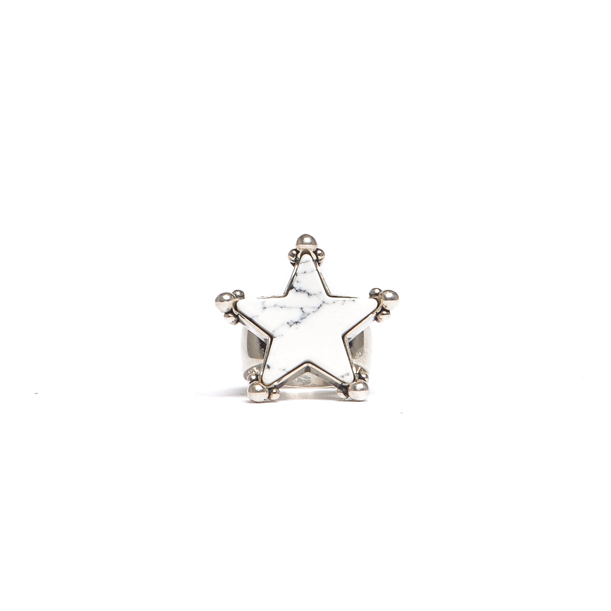 D'AMICO Anello Stella Bianco Qualità Garantita
