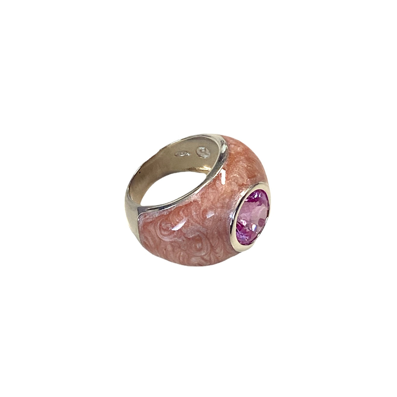 D'AMICO Anello Perlato Rosa Shopping Online