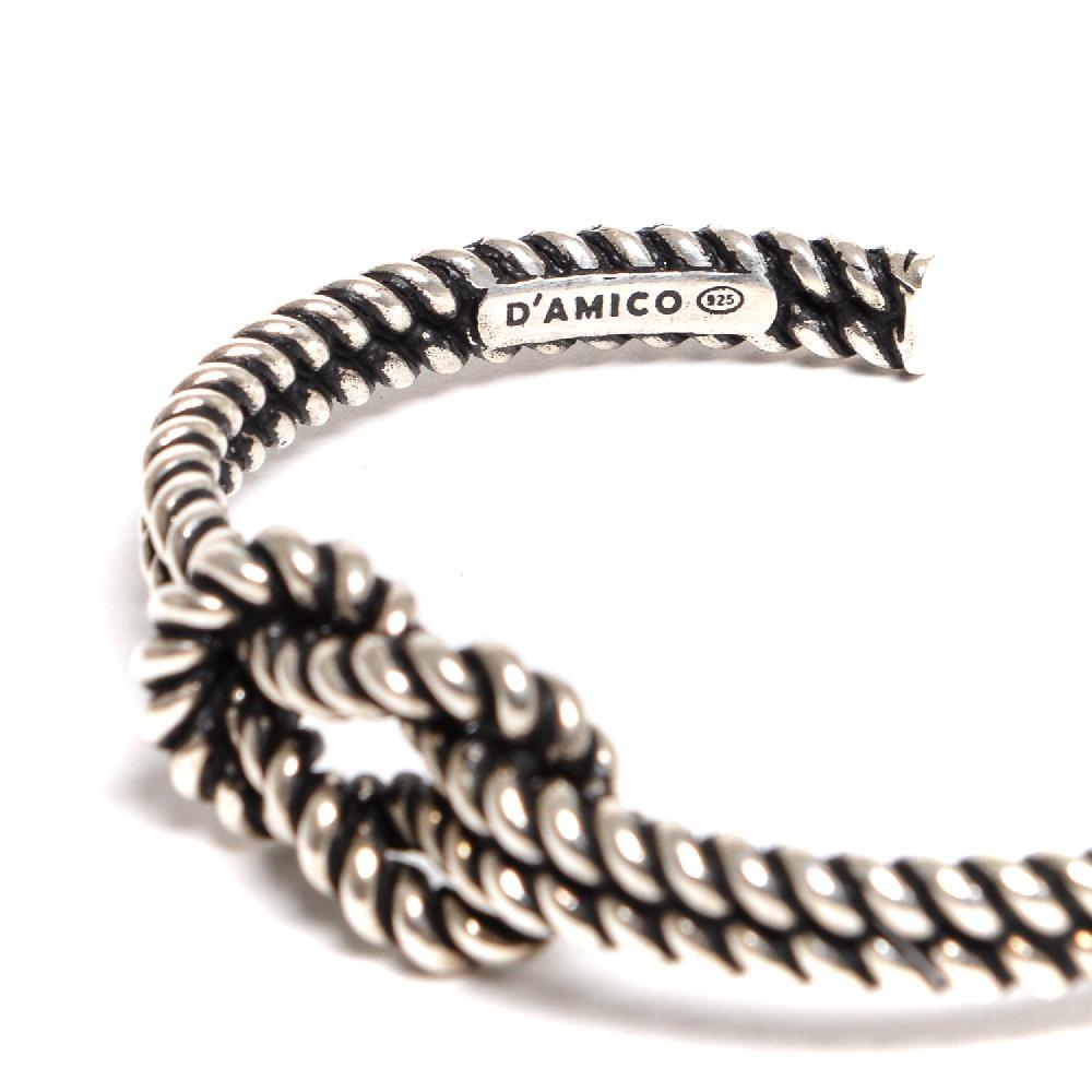 D'AMICO Bracciale Schiava Torchon Nodo Piano I Più Venduti
