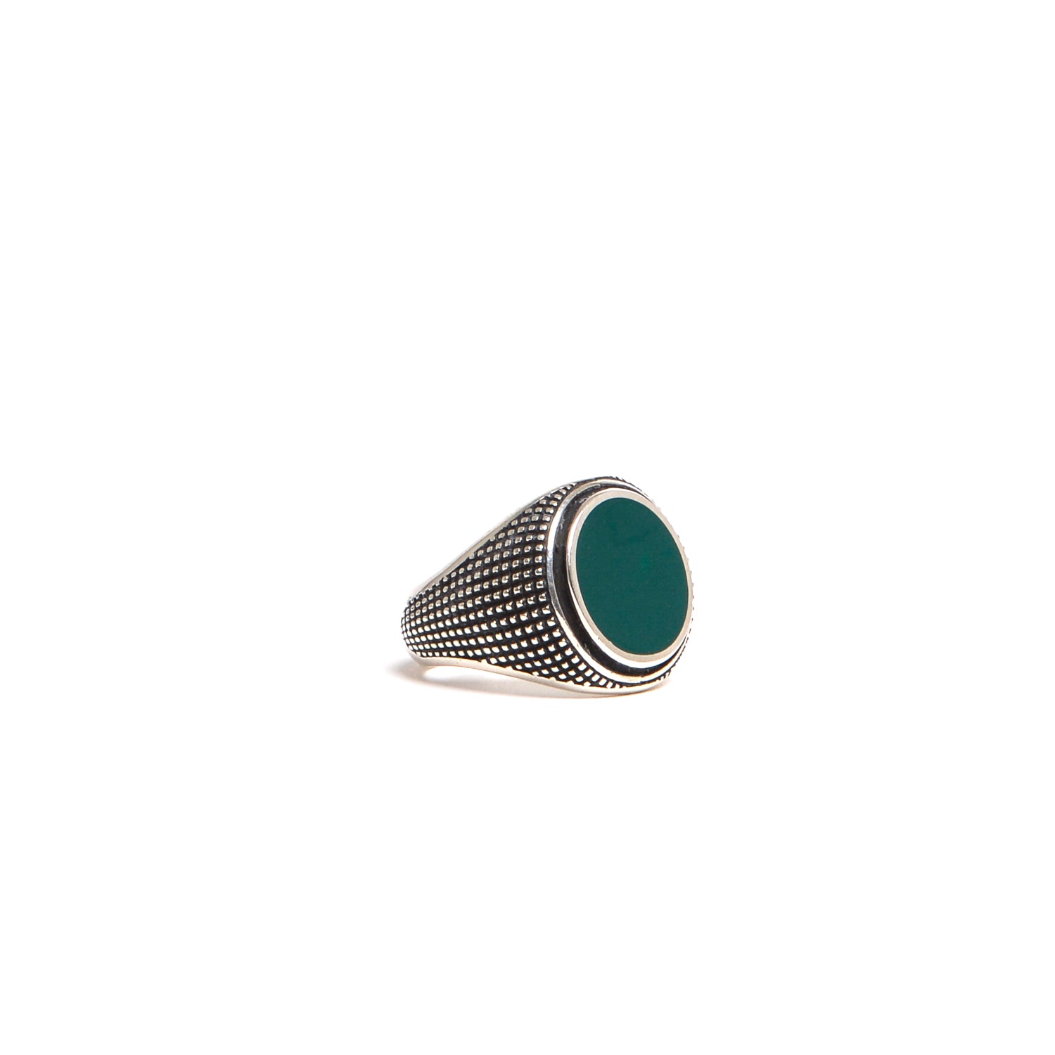D'AMICO Anello Dupont Tondo con Lacca Verde Promozione