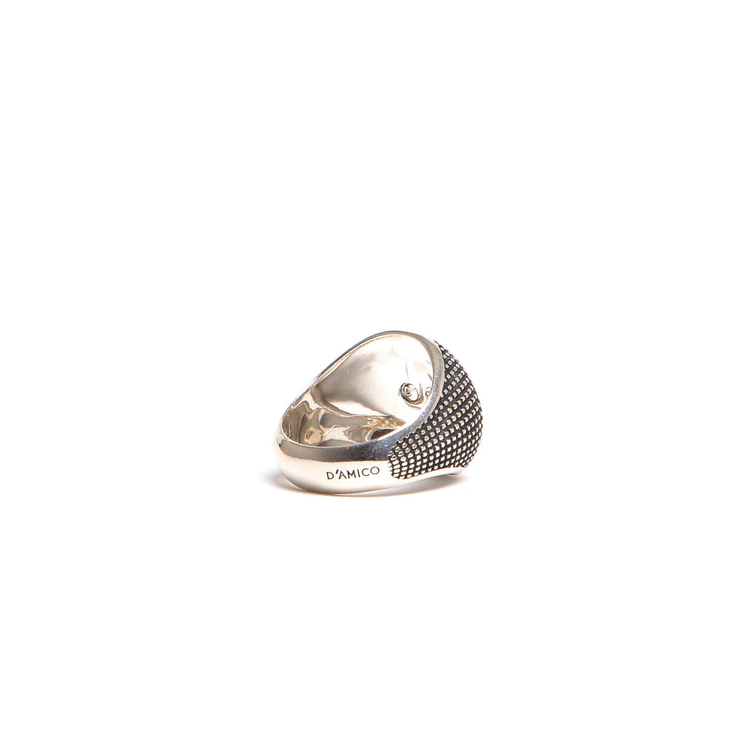 D'AMICO Anello Dupont Tondo con Lacca Verde Promozione