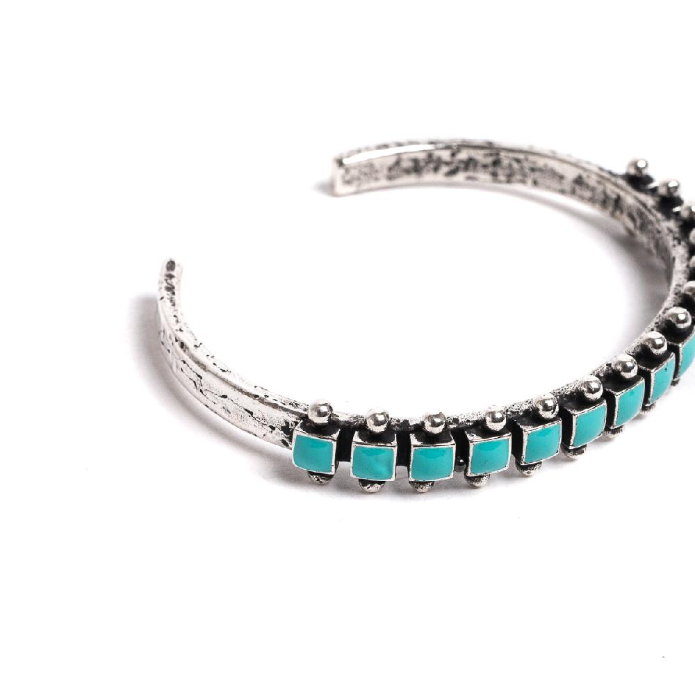 D'AMICO Bracciale Rigido Quadratini Laccati Vendita Calda