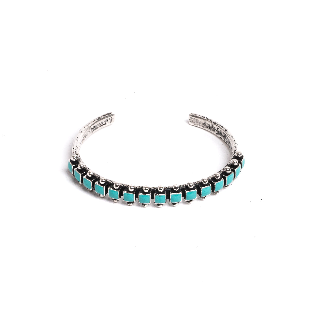 D'AMICO Bracciale Rigido Quadratini Laccati Vendita Calda