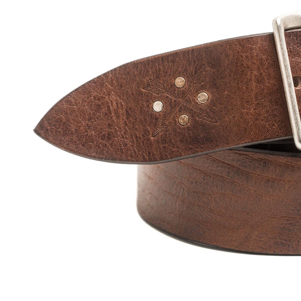 D'AMICO Cintura Cuoio Vintage Frecce + Borchie In Vendita