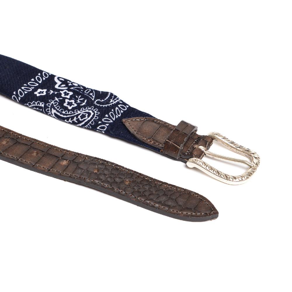D'AMICO Cintura Bandana Blu Navy Offerte