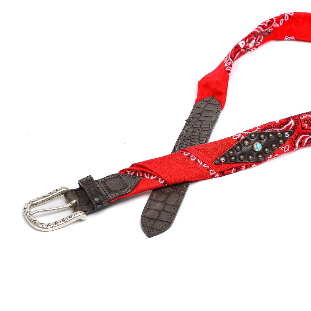 D'AMICO Cintura Bandana Rossa Vendita Calda