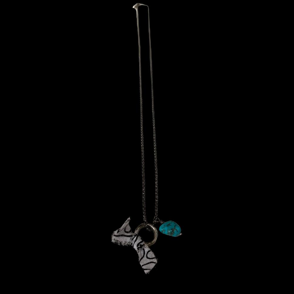 D'AMICO Collana Turchese + Anello e Bandana Arg925 Consegna Veloce