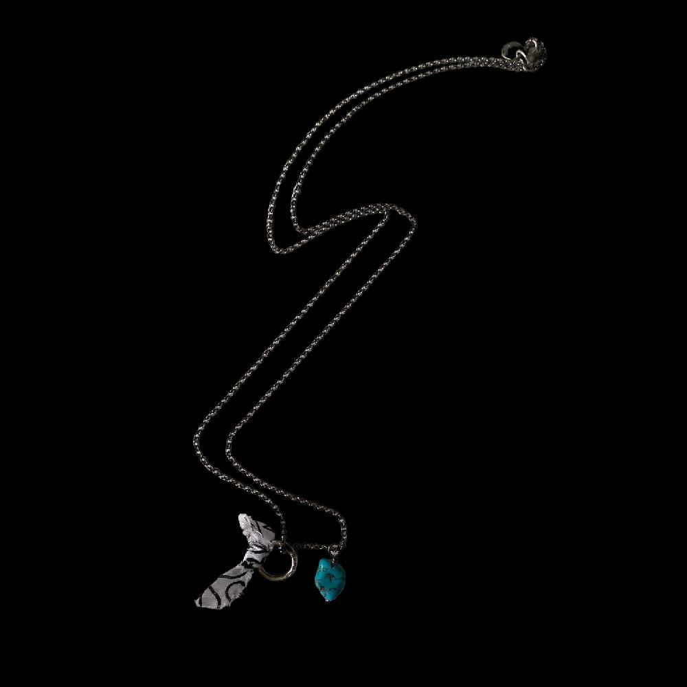 D'AMICO Collana Turchese + Anello e Bandana Arg925 Consegna Veloce