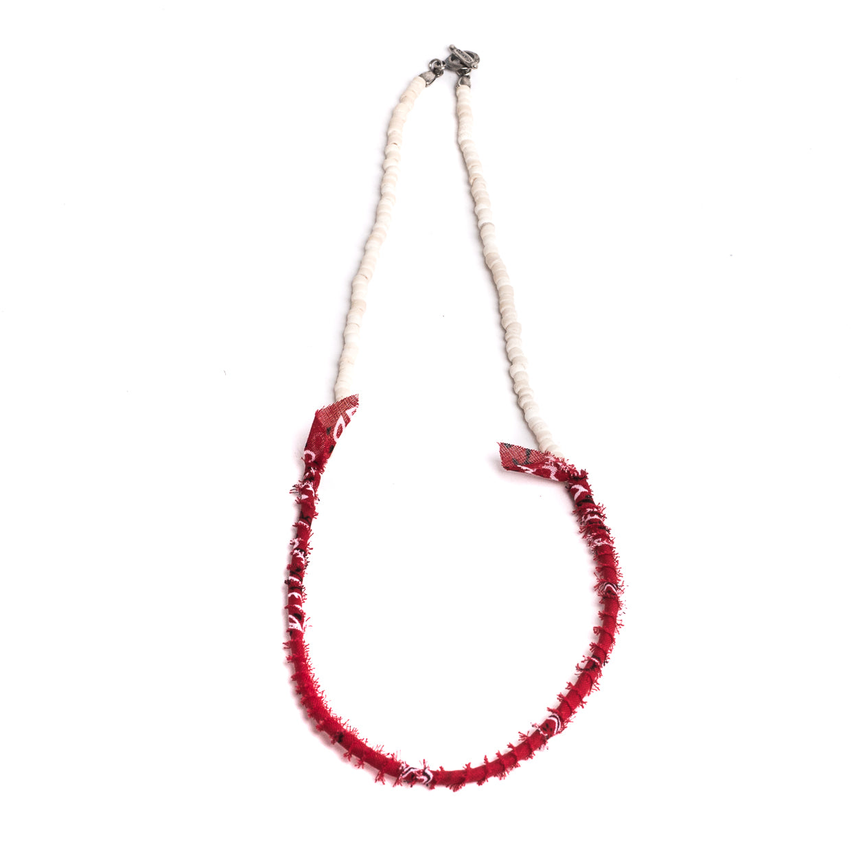 D'AMICO Collana Cocco White + Bandana Hotsell