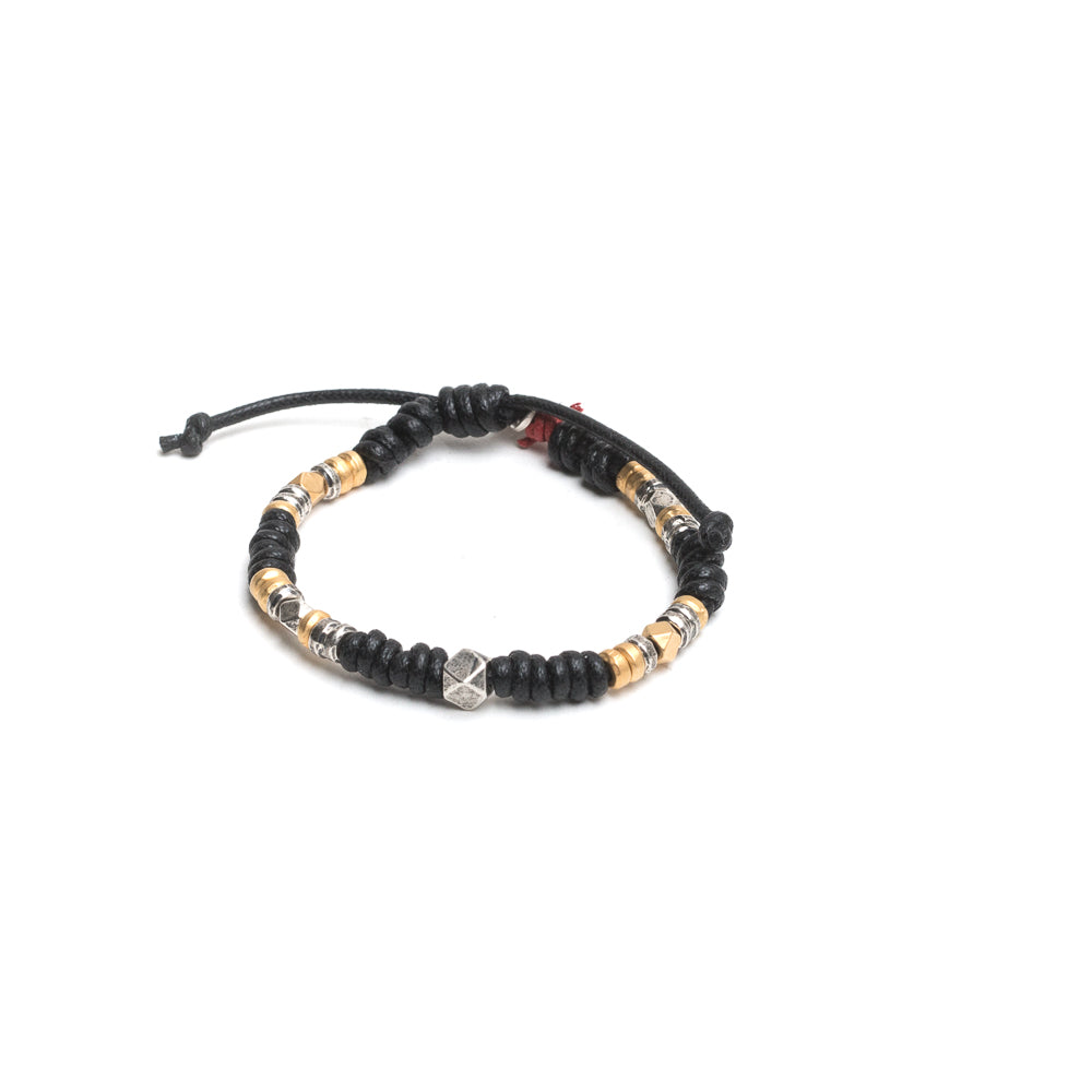 D'AMICO Bracciale Nodi + Rondelle + Pepite I Più Venduti